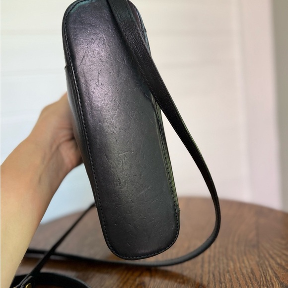 Vintage Brahim Leather crossbody Bag by - Picture 9 of 12